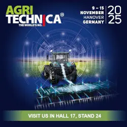 Agritechnica TERZ auf der Agritechnica 2025 Messe - Halle 17 Stand 24, Single Pair Ethernet für Landmaschinen
