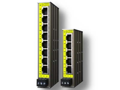 SEMPER-RS Hutschienen-Switch mit Web-Management SEMPER-RS Web-Managed Hutschienen-Switch - Browser-Konfiguration, DHCP, Port Mirroring, Bandbreitenkontrolle